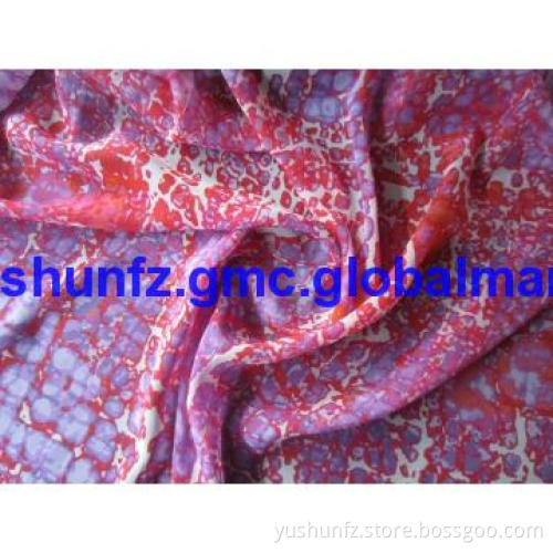 Polyester Floral Printed Chiffon Fabric